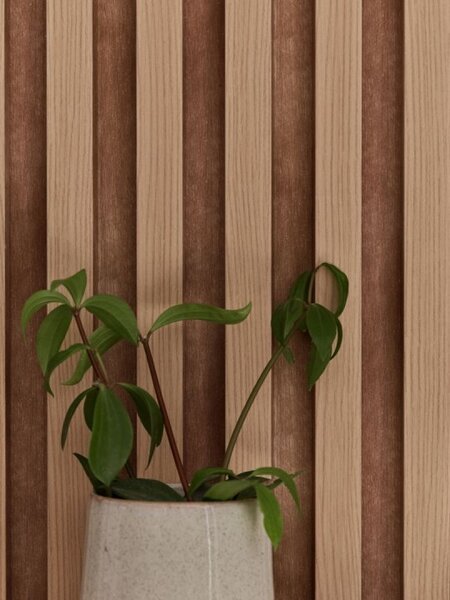 Riflaj decorativ Vox Linerio L-Line, natural, 2650x122x21 mm