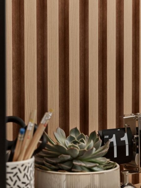 Riflaj decorativ Vox Linerio L-Line, natural, 2650x122x21 mm