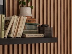 Riflaj decorativ Vox Linerio L-Line, natural, 2650x122x21 mm