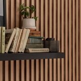 Riflaj decorativ Vox Linerio L-Line, natural, 2650x122x21 mm